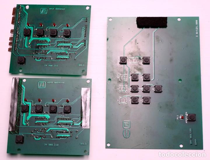Segunda mano: 3 Placas electr&oacute;nicas antiguas. Amper-Ibersegur - Foto 1