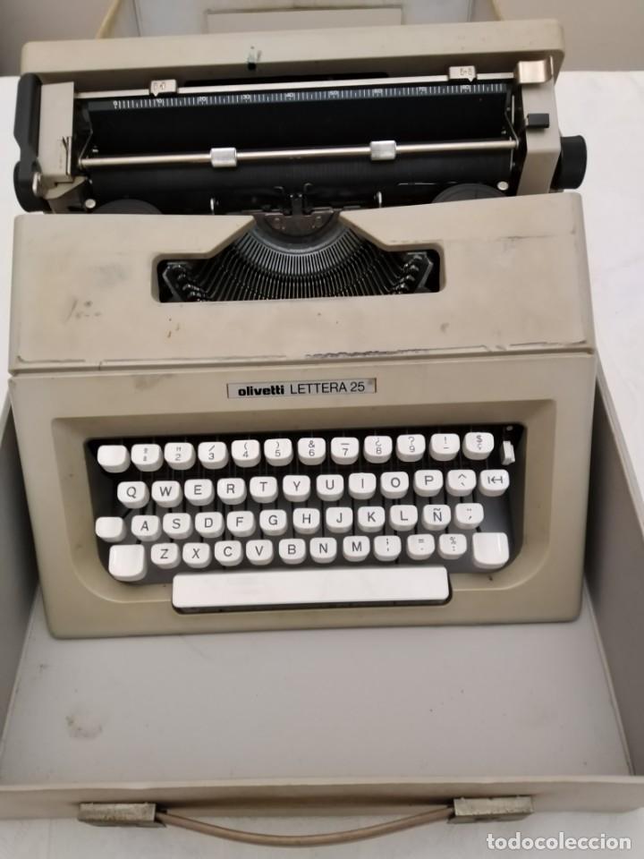 Segunda mano: OLIVETTI LETTERA 25 CON MALETIN ORIGINAL - Foto 1