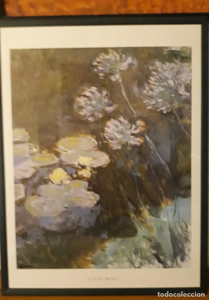 Segunda mano: CUADRO L&Aacute;MINA CLAUDE MONET - Foto 1