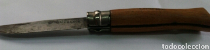Segunda mano: NAVAJA OPINEL. HECHA EN FRANCIA. MANGO DE MADERA. - Foto 3
