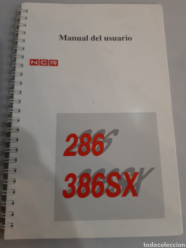 D'Occasion: Manual usuario NCR 286 y 386 SX computadora vintage