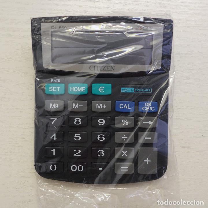 Segunda mano: CALCULADORA CITIZEN DL-860 NUEVA SIN USAR EN SU CAJA - Foto 3