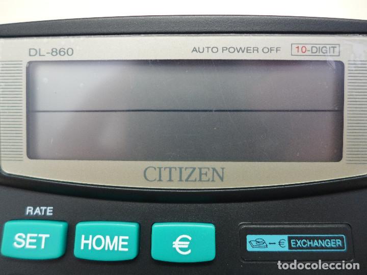 Segunda mano: CALCULADORA CITIZEN DL-860 NUEVA SIN USAR EN SU CAJA - Foto 5