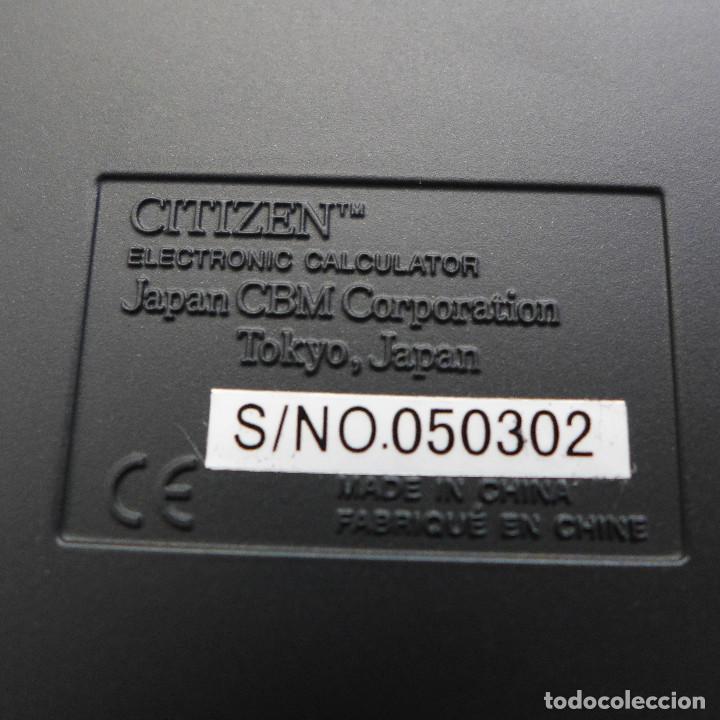 Segunda mano: CALCULADORA CITIZEN DL-860 NUEVA SIN USAR EN SU CAJA - Foto 7