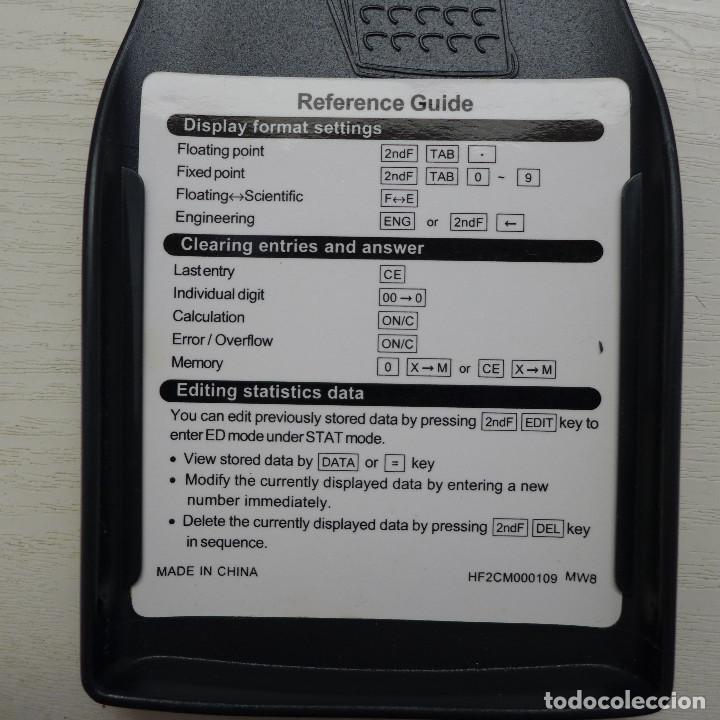 Segunda mano: CALCULADORA CIENTIFICA CITIZEN SR-260 NUEVA SIN USAR EN SU CAJA - Foto 6