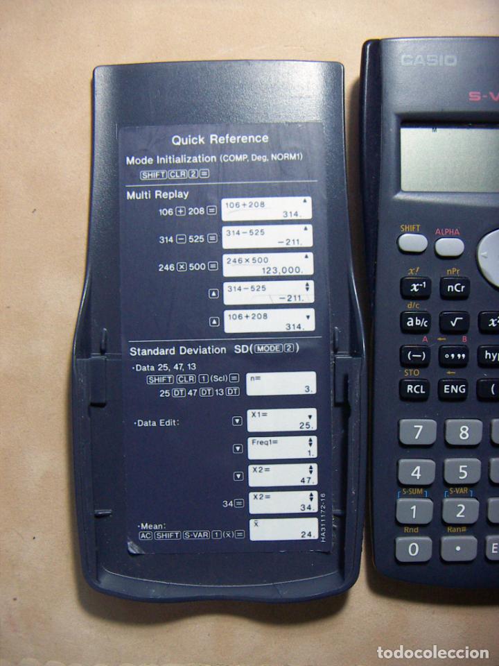 Segunda mano: vieja calculadora Casio fx 82 MS funcionando - Foto 3