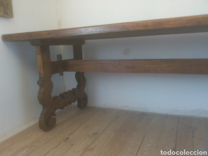 Segunda mano: Mesa madera de pata de lira - Foto 3