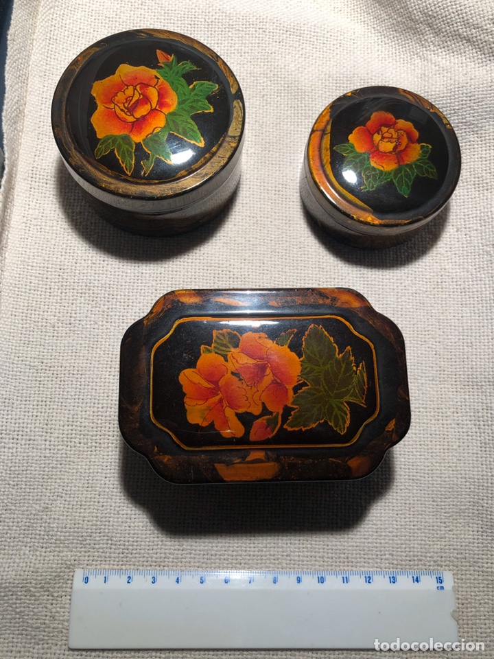 Segunda mano: CAJAS MOTIVOS FLORALES - Foto 1