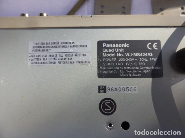 Segunda mano: Divisor de imagen Panasonic modelo WJ-MS424/G. - Foto 3
