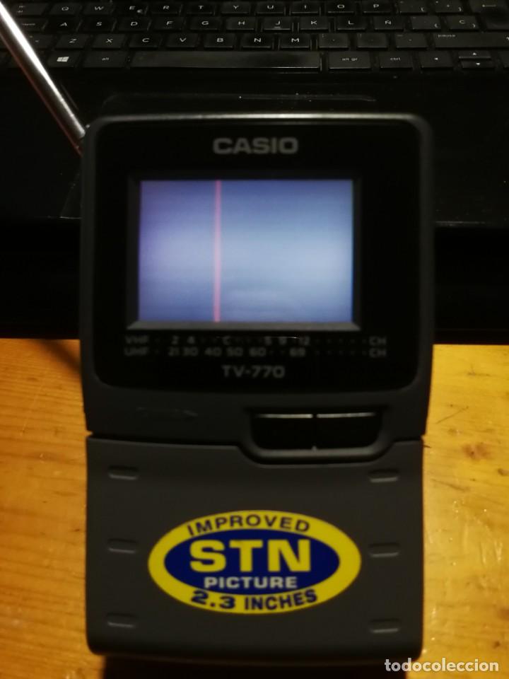 Segunda mano: TV CASIO 770 FUNCIONANDO - Foto 2