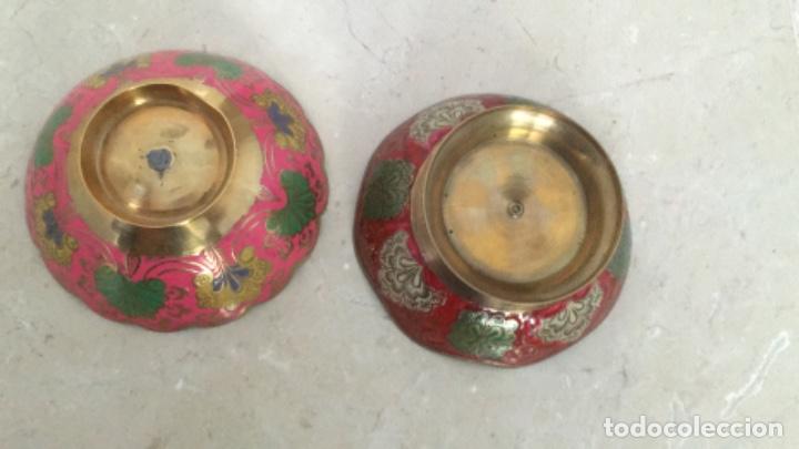 Segunda mano: LOTE DE CINCO OBJETOS GRIEGOS DE BRONCE ESMALTADOS - Foto 8