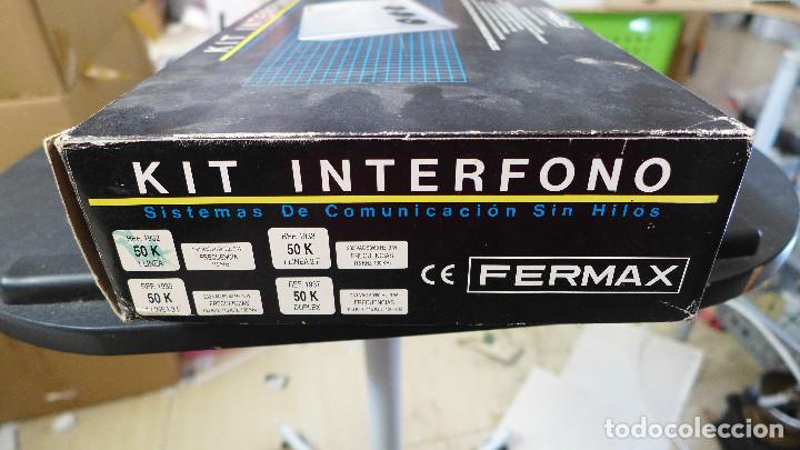 Segunda mano: KIT INTERFONO FERMAX SISTEMA DE COMUNICACION SIN HILOS - Foto 4