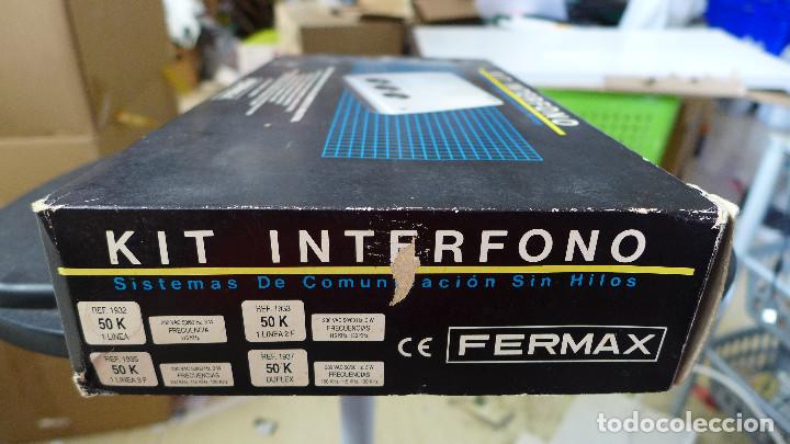 Segunda mano: KIT INTERFONO FERMAX SISTEMA DE COMUNICACION SIN HILOS - Foto 6