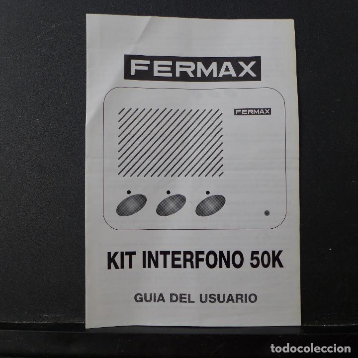 Segunda mano: KIT INTERFONO FERMAX SISTEMA DE COMUNICACION SIN HILOS - Foto 9