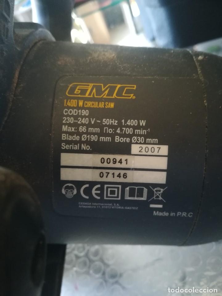 Sierra de calar. gmc. circular saw 1400 laser - Vendido en Venta Directa -  197132487