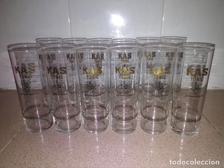 Segunda mano: Una docena de Vasos de tubo logo KAS Tonic - Foto 3