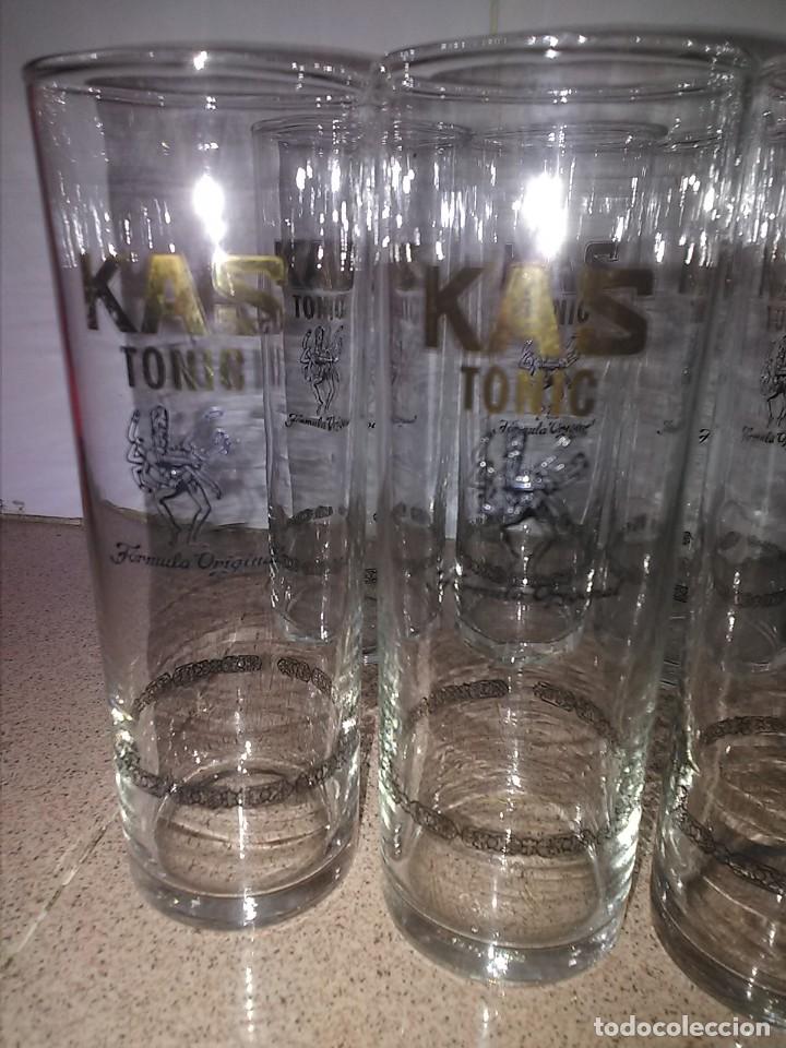 Segunda mano: Una docena de Vasos de tubo logo KAS Tonic - Foto 4