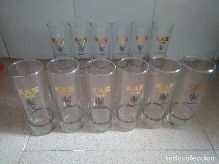 Segunda mano: Una docena de Vasos de tubo logo KAS Tonic - Foto 7