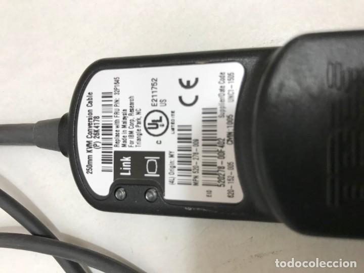 Segunda mano: CABLE CONVERSOR VGA/SVGA MACHO - 2 PS2 MACHO- 2 RJ45 - Foto 6
