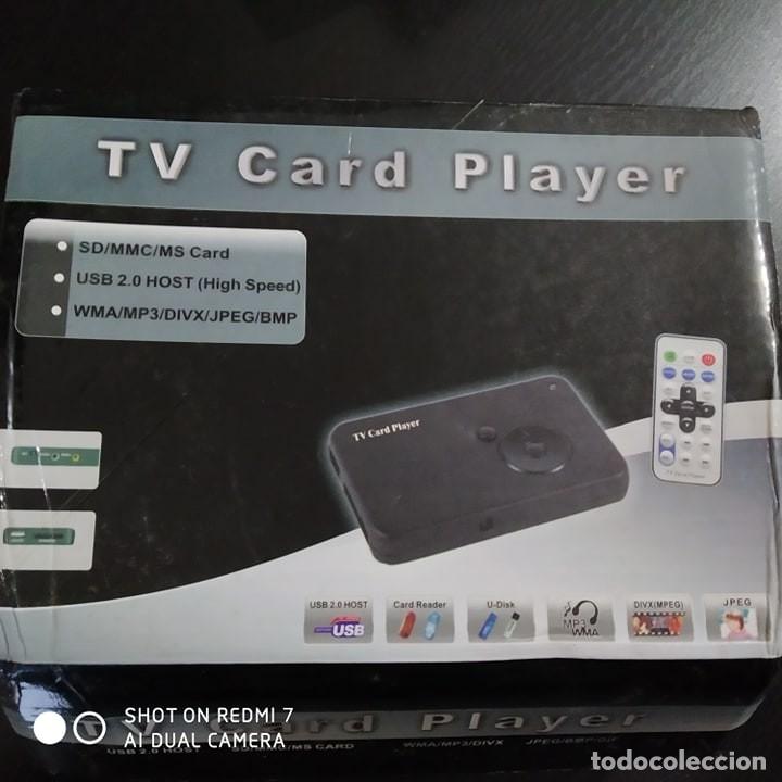 Segunda mano: Television TV card player nuevo - Foto 1