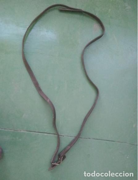 Segunda mano: CINCHA DE CUERO, PARA CABALLOS ETC., CORREAJE - Foto 1