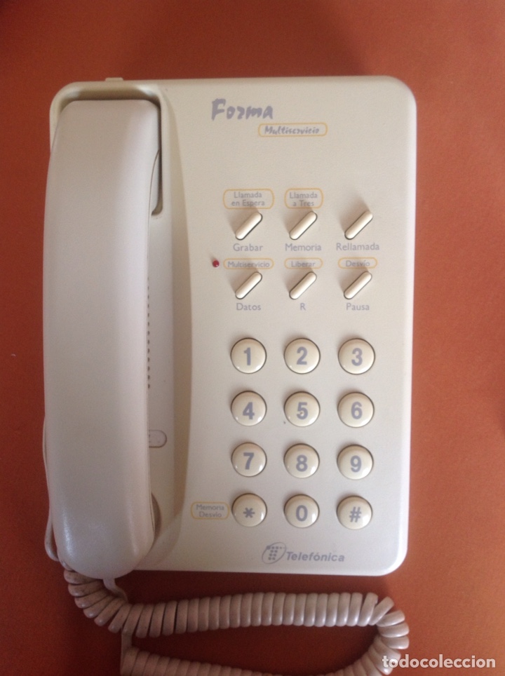 Segunda mano: Tel&eacute;fono de teclado de Telef&oacute;nica - Foto 1