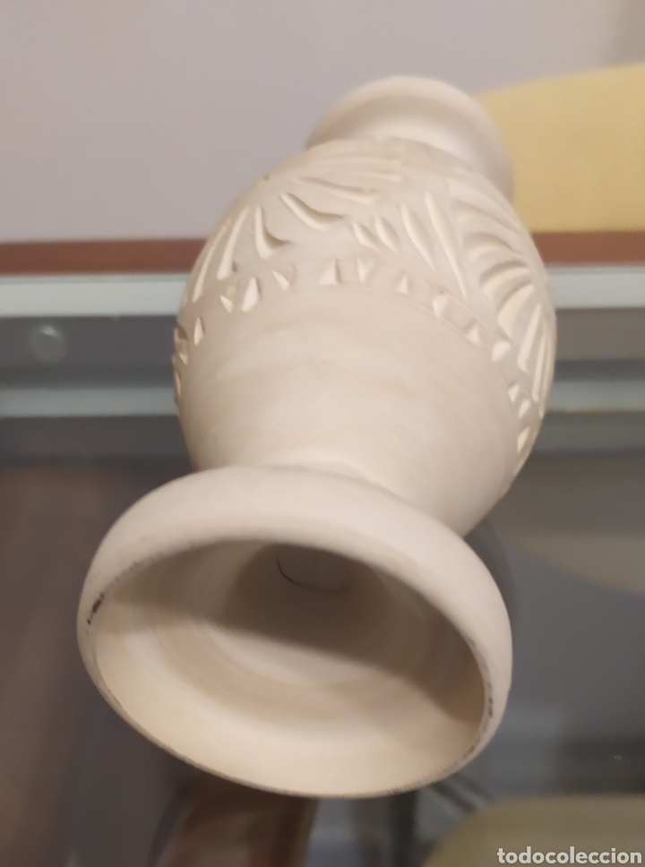 Segunda mano: GRACIOSO JARRON EN BARRO Y ESMALTE 16 X 7cm - Foto 4