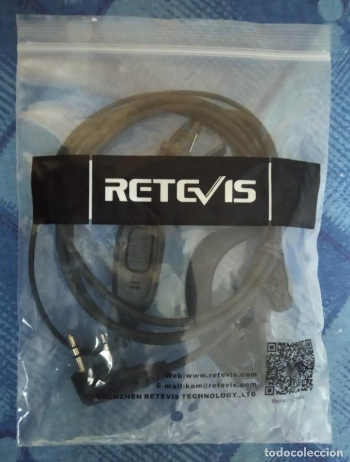 Segunda mano: RETEVIS. AURICULAR + MICR&Oacute;FONO. PRECIOSO LOTE DE 10 UNIDADES - Foto 1