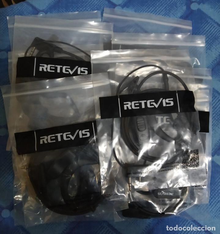 Segunda mano: RETEVIS. AURICULAR + MICR&Oacute;FONO. PRECIOSO LOTE DE 10 UNIDADES - Foto 2