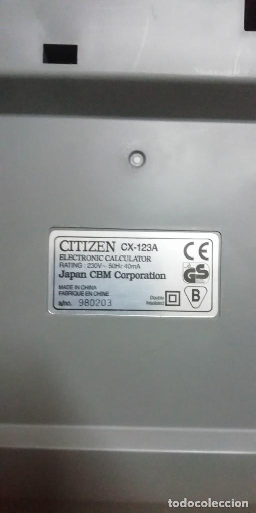 Segunda mano: Calculadora de mesa citizen con impresi&oacute;n - Foto 2