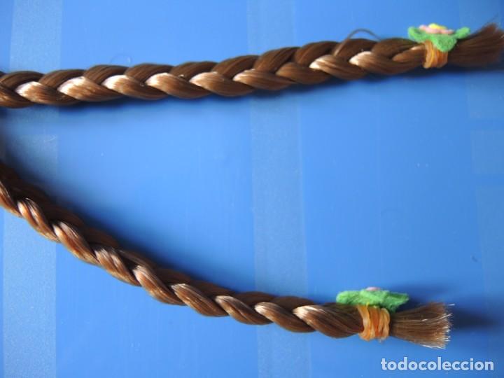 Segunda mano: TRENZAS DE PELO NATURAL, D&Eacute;CADA 1980 - Foto 4