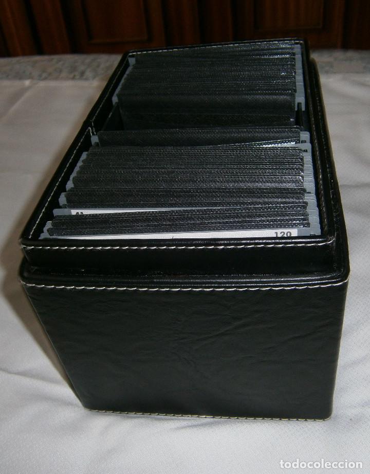 Segunda mano: cajon de semipiel para guardar CDS y DVDS - Foto 1