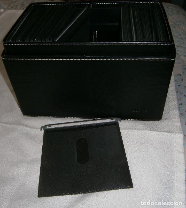 Segunda mano: cajon de semipiel para guardar CDS y DVDS - Foto 5