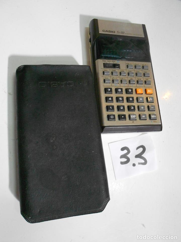 Segunda mano: CALCULADORA CIENTIFICA CASIO FX-110 - Foto 2