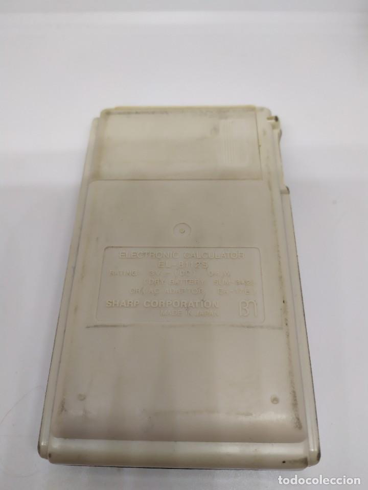 Segunda mano: Calculadora SHARP ELSIMATE EL-8112S. JAP&Oacute;N. - Foto 8
