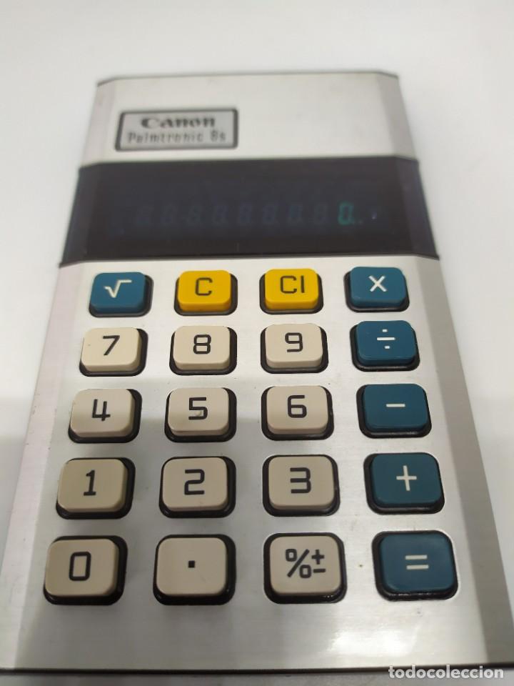 Segunda mano: CALCULADORA CANON PALMTRONIC 8MS. 1977. - Foto 6