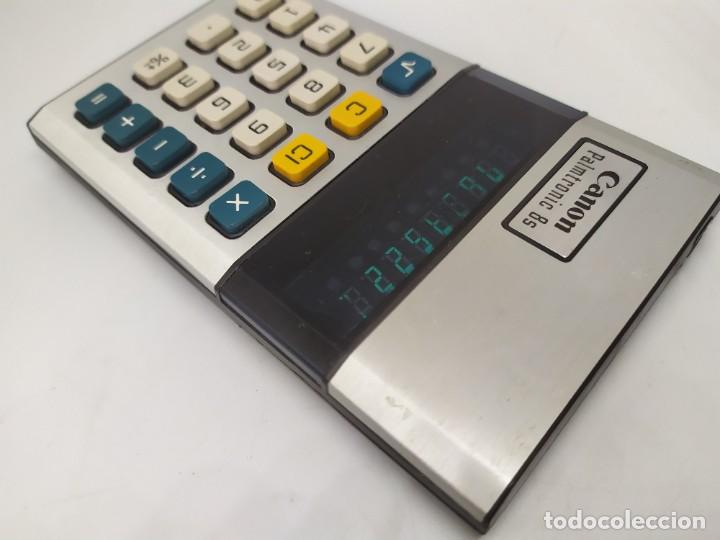 Segunda mano: CALCULADORA CANON PALMTRONIC 8MS. 1977. - Foto 7