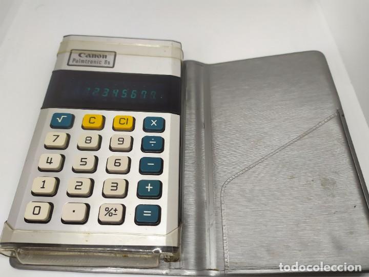 Segunda mano: CALCULADORA CANON PALMTRONIC 8MS. 1977. - Foto 1