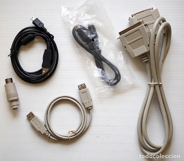 Segunda mano: Lote de cables y conectores inform&aacute;tica - Foto 1