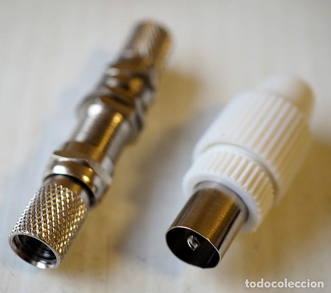 Segunda mano: Cables de antena TV y conectores - Foto 4