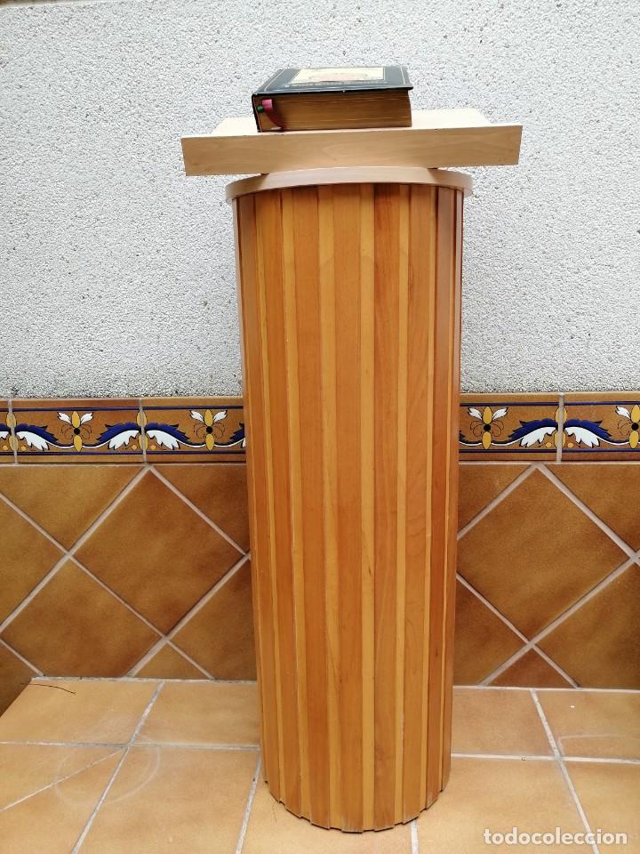 Segunda mano: Curioso ATRIL en forma de columna - Foto 6