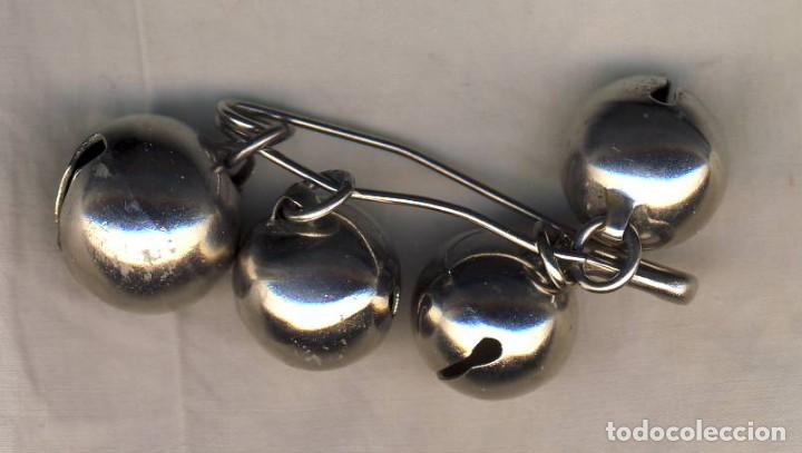 Segunda mano: CUATRO BONITOS CASCABELES DE 15 Y 16 MM. - Foto 2