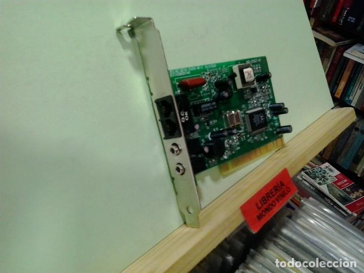 Segunda mano: LMV - Tarjeta de red - telefono para PC. PCI - Foto 2