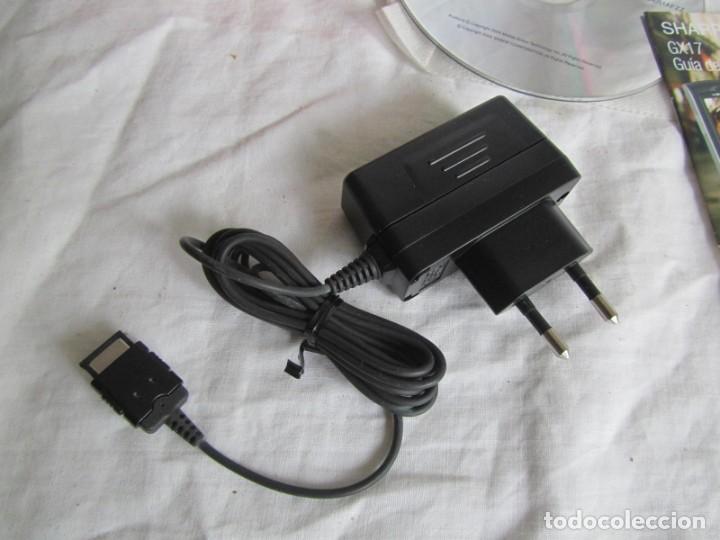 Segunda mano: Tel&eacute;fono Sharp 6X17, caja original, instrucciones, cargador, CD, funcionando - Foto 11