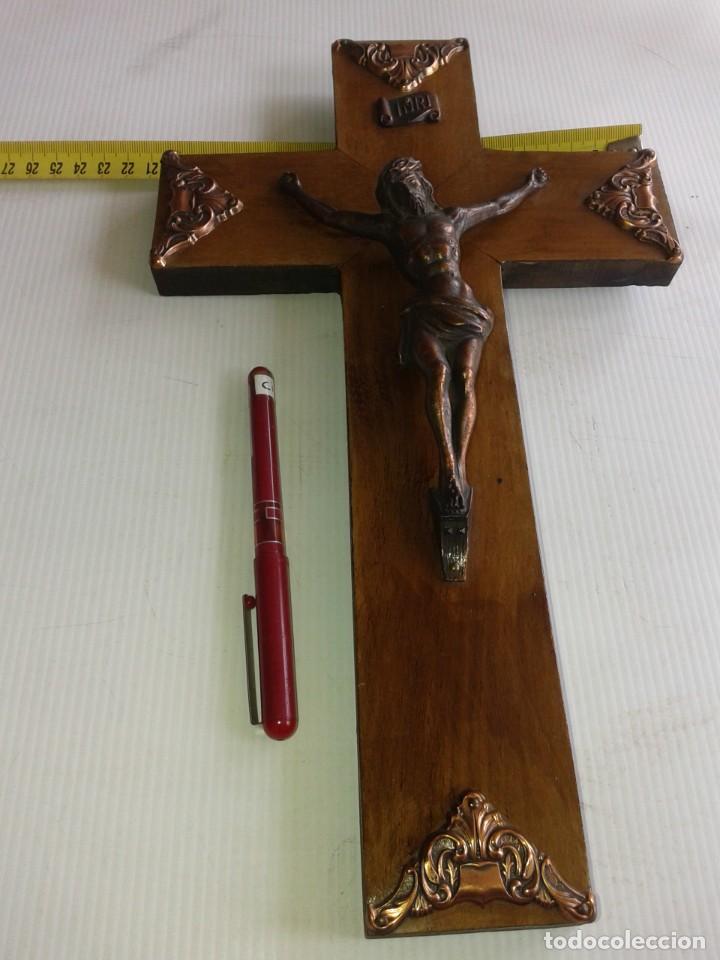Segunda mano: crucifijo 35cm X 20cm 425gr - Foto 1