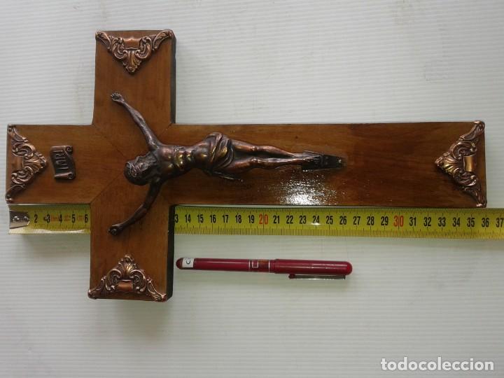 Segunda mano: crucifijo 35cm X 20cm 425gr - Foto 5