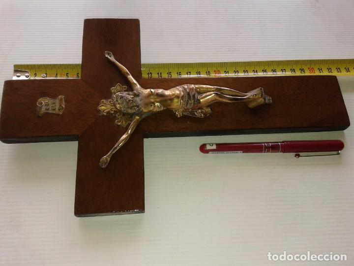 Segunda mano: crucifijo 32cm X 19cm 325gr - Foto 2