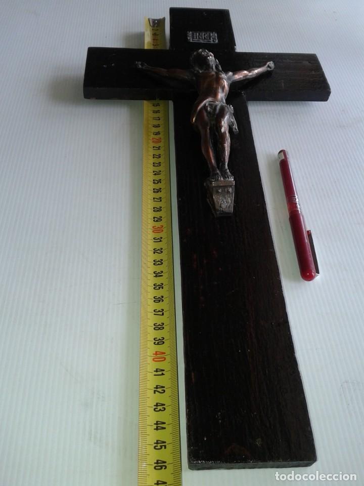 Segunda mano: crucifijo 46cm X 23cm 540gr - Foto 2