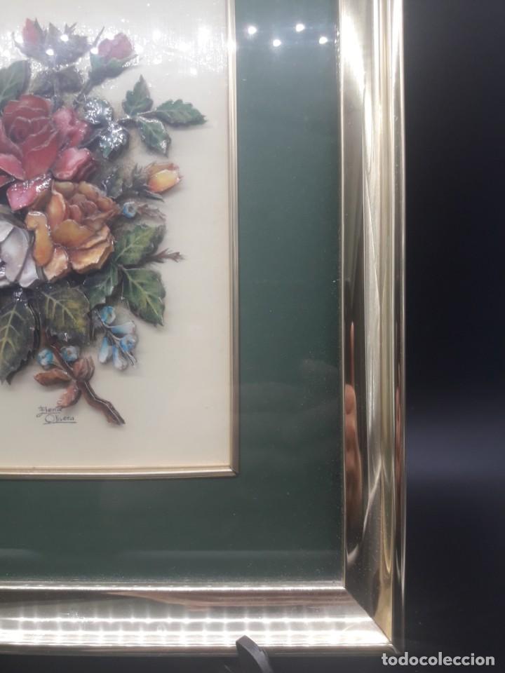Segunda mano: Cuadro flores - Foto 3