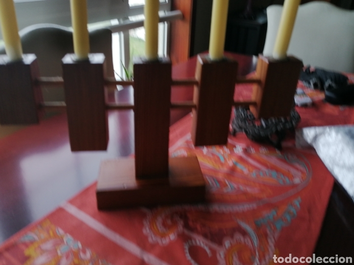 Segunda mano: Candelabro madera. A&ntilde;os 60 - Foto 1